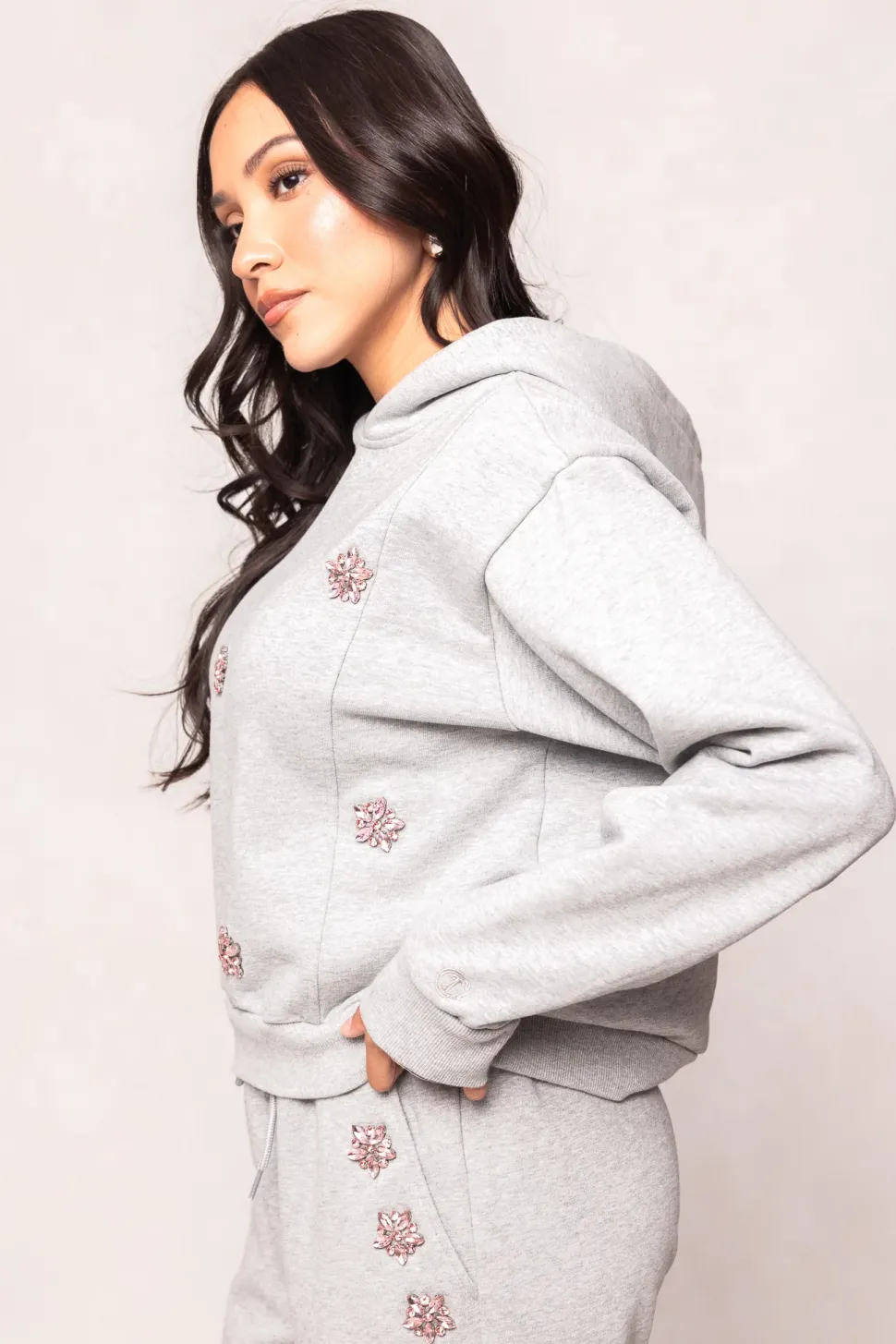 Skylar Hoodie in Heather Gray