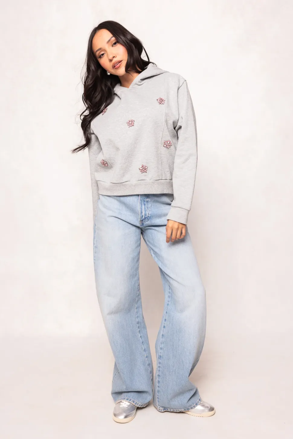 Skylar Hoodie in Heather Gray