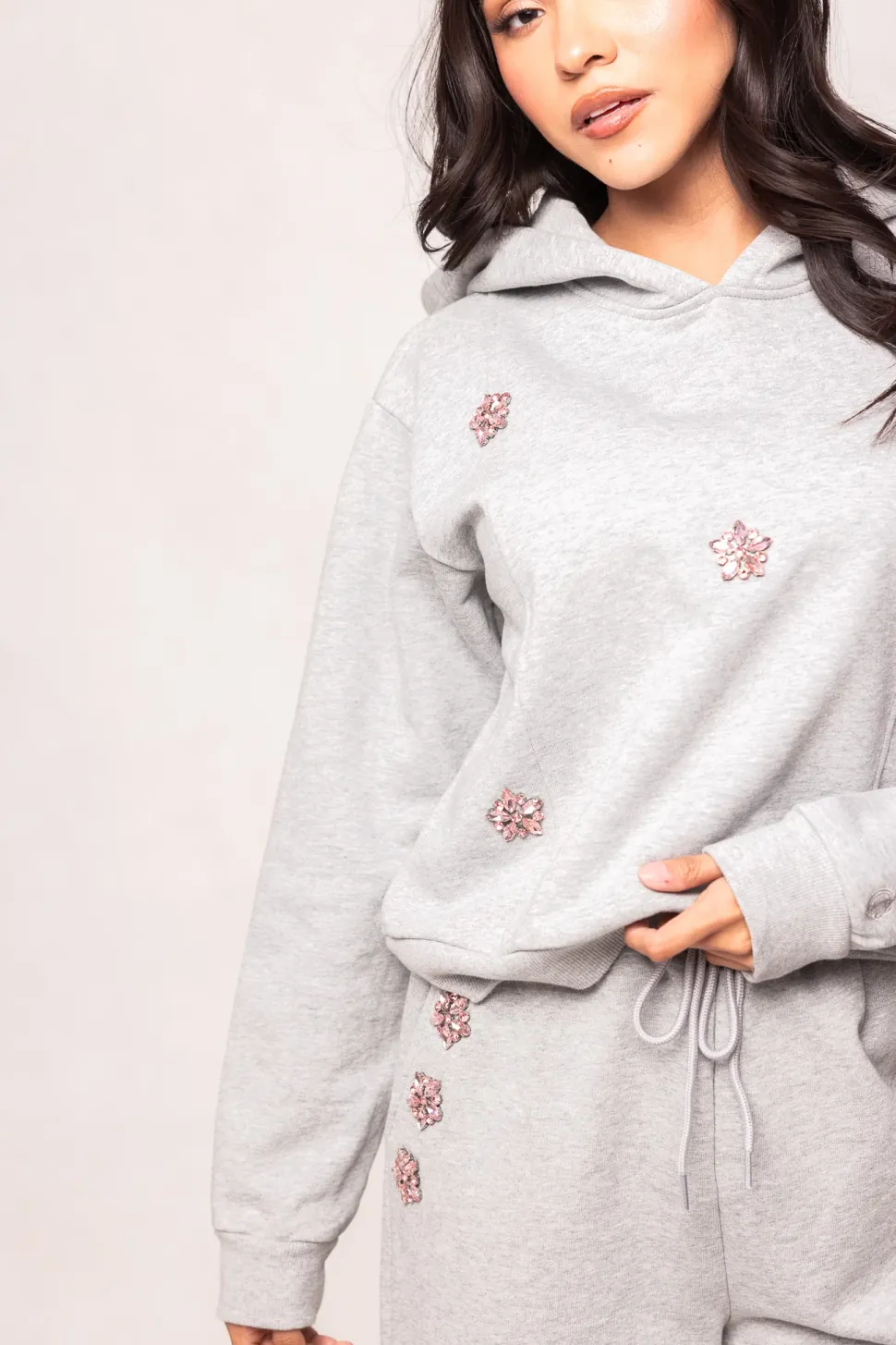 Skylar Hoodie in Heather Gray