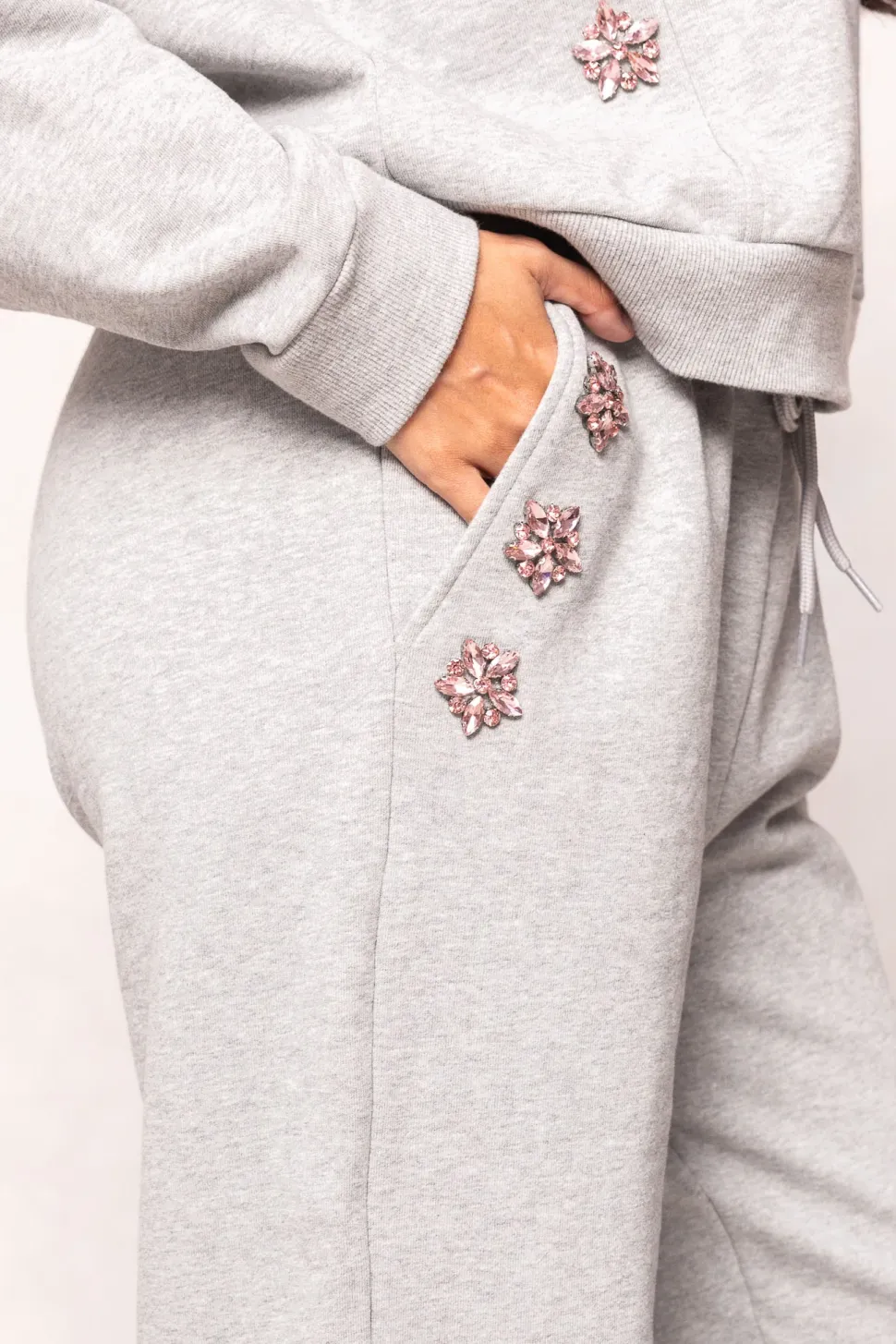 Skylar Sweatpants in Heather Gray