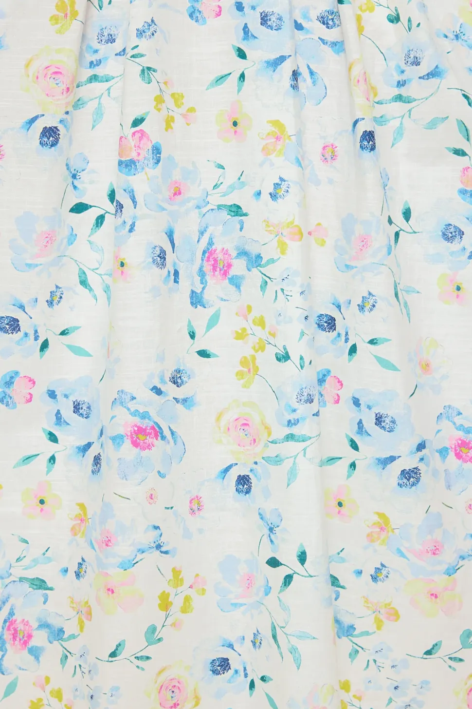 Sophia Dress in Blue Bouquet