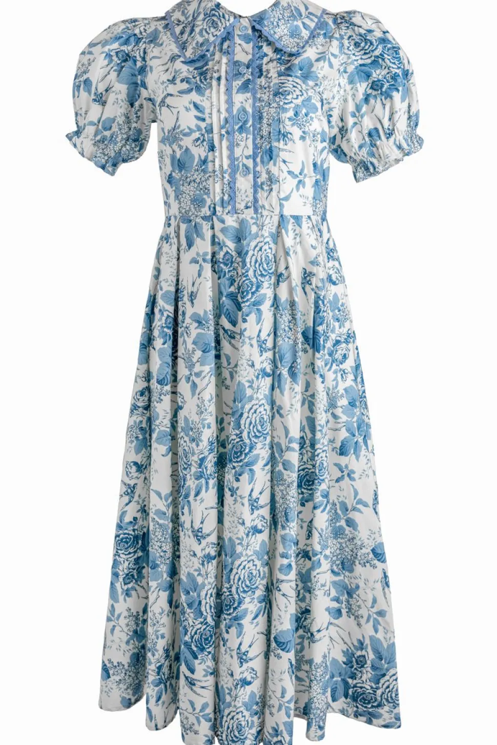 Sophia Dress in Blue Floral