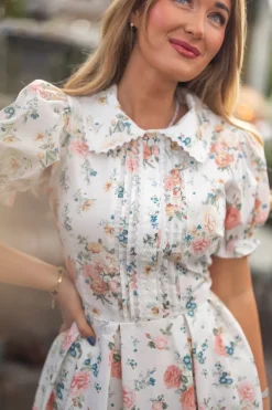 Sophia Dress in Countryside Peony Blossom