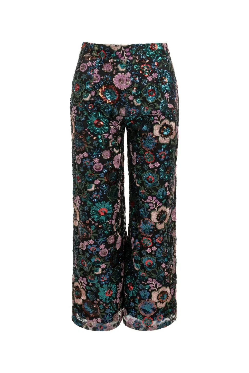 Tamsin Pants in Floral Sequin