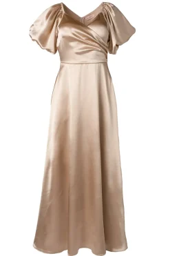 Tessie Dress in Champagne