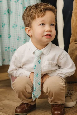 Ties in Bloom Gingham