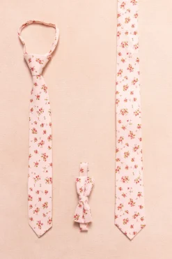 Ties in Madeline Pink Floral