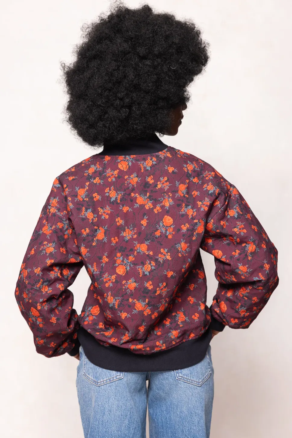 Valerie Jacket in Marigold Floral