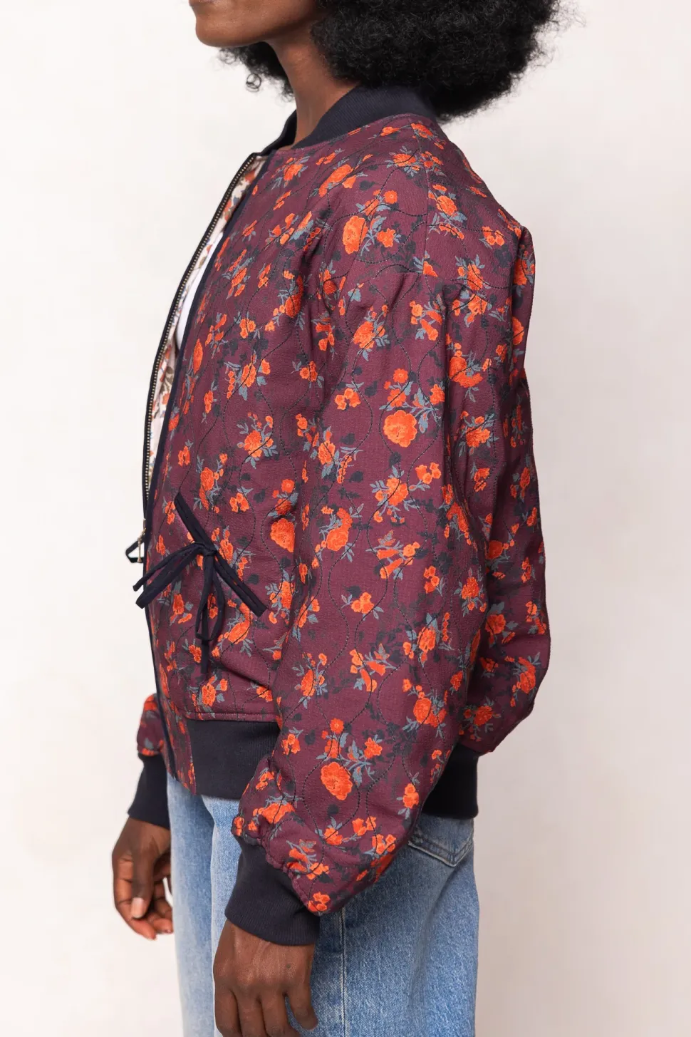 Valerie Jacket in Marigold Floral