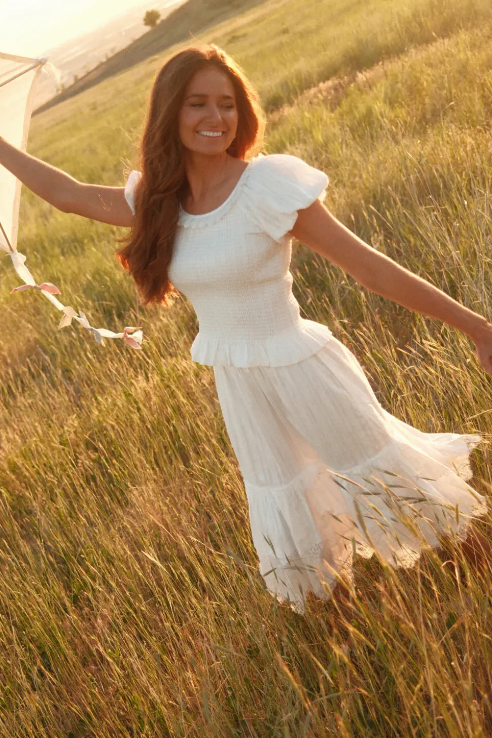 Verona Skirt in Reverie Dobby
