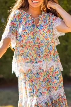 Verona Top in Vibrant Yarrow