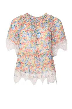 Verona Top in Vibrant Yarrow