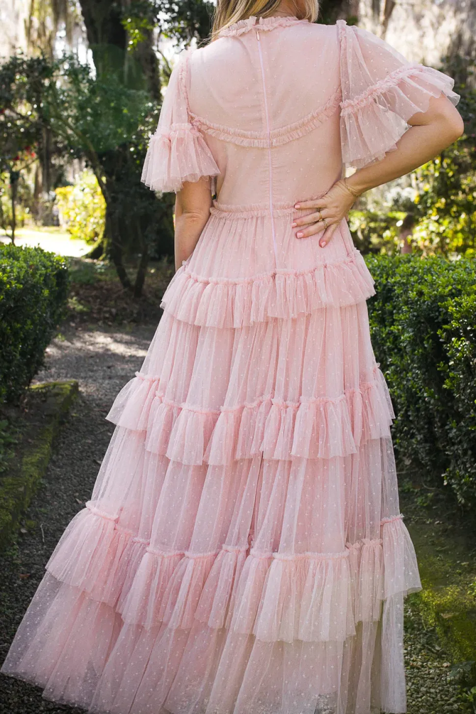 Whimsical Dress in Blush