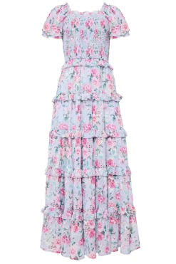 Winnie Dress in Peony Blossoms