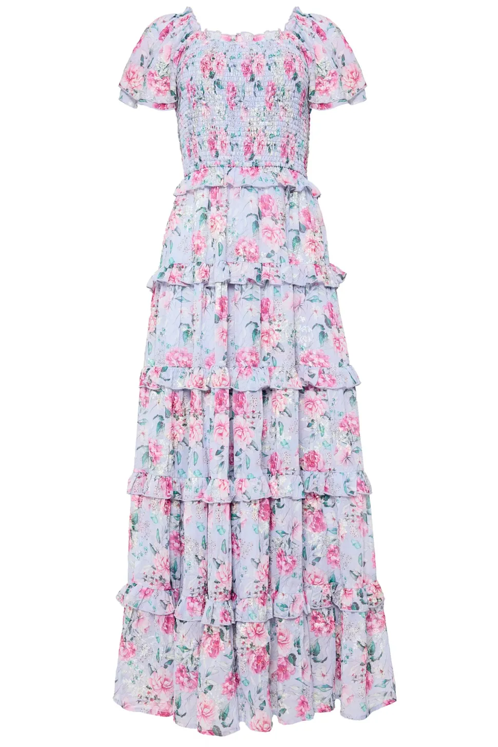 Winnie Dress in Peony Blossoms