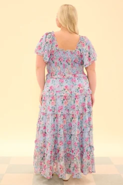 Winnie Dress in Peony Blossoms
