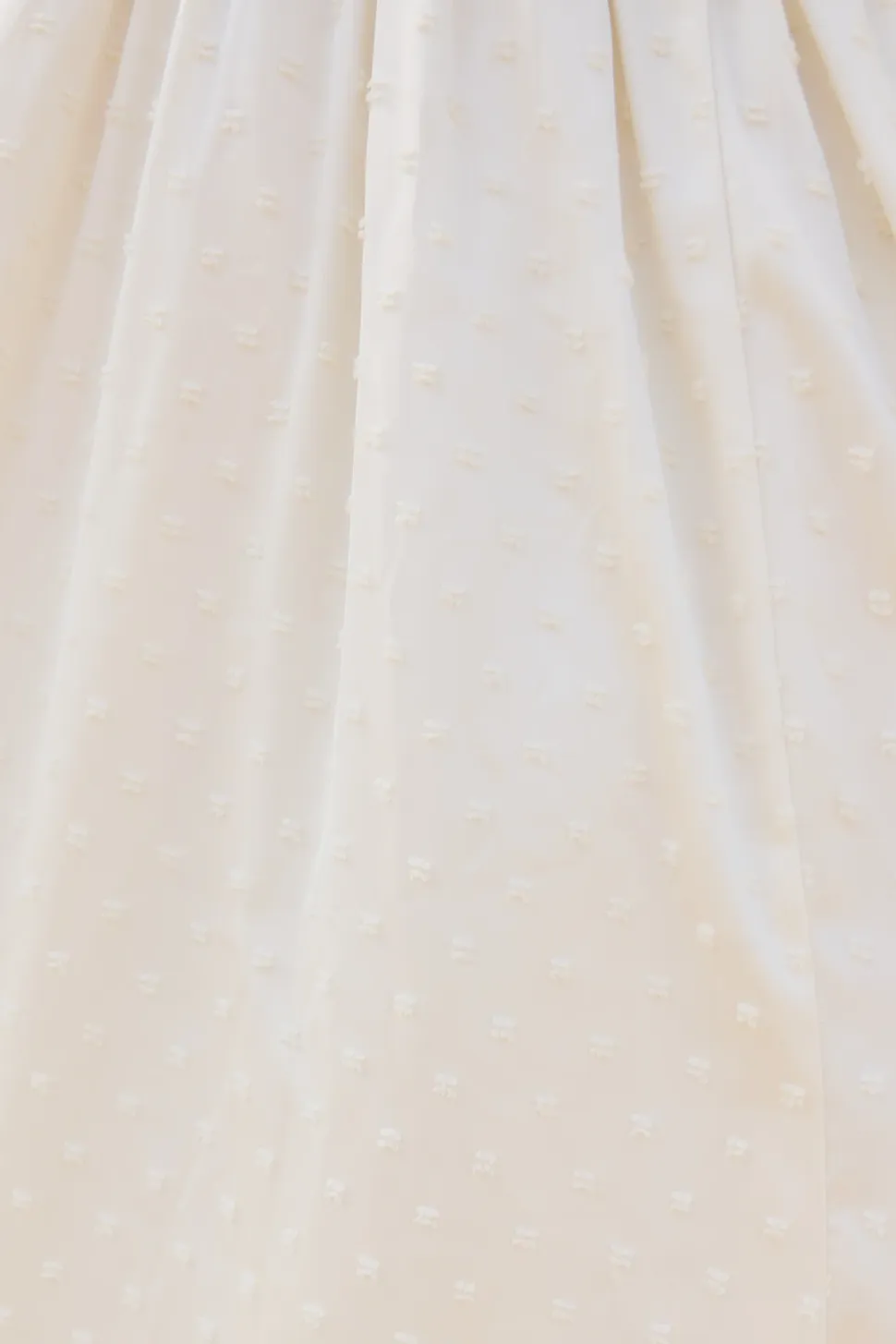 Zella Bow Dress in Ivory